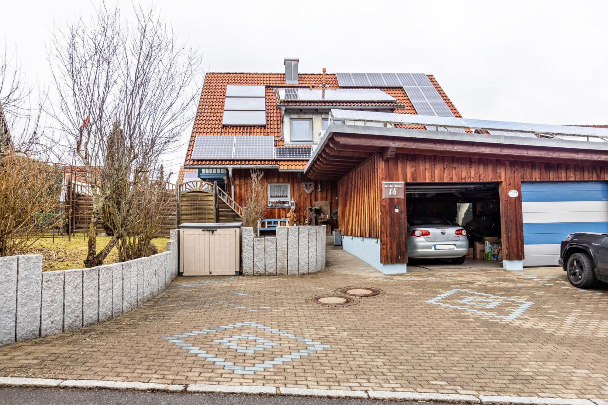 Ferienwohnung Im Holzhaus Donaueschingen Exteriör bild