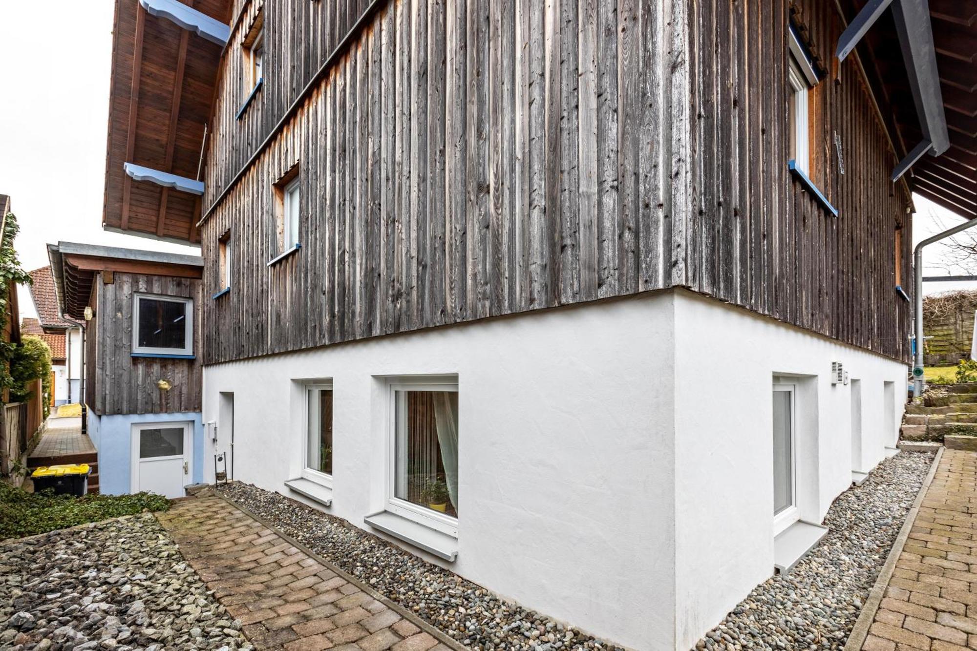Ferienwohnung Im Holzhaus Donaueschingen Exteriör bild