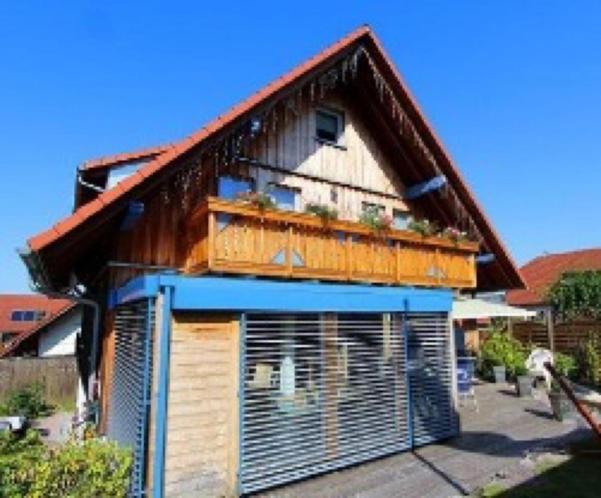 Ferienwohnung Im Holzhaus Donaueschingen Exteriör bild